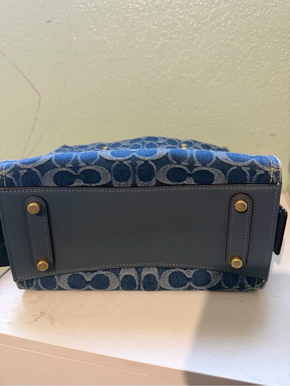 Coach Rogue 25 bag in Signature Denim - Picture 5 of 15